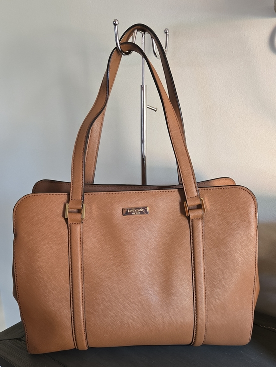 kate spade Handbags - Brown Leather Kate Spade New York Tote Bag